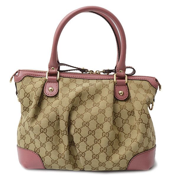 Gucci Gucci Gucci GG Canvas 2WAY Handbag Shoulder Bag 247902 Canvas Handbag 247902 in Great Condition Size ONE SIZE - 3 Thumbnail