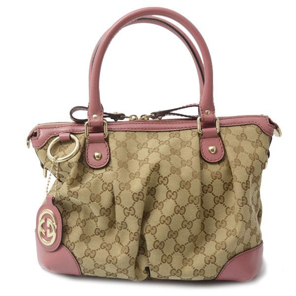 Gucci Gucci Gucci GG Canvas 2WAY Handbag Shoulder Bag 247902 Canvas Handbag 247902 in Great Condition Size ONE SIZE - 2 Thumbnail