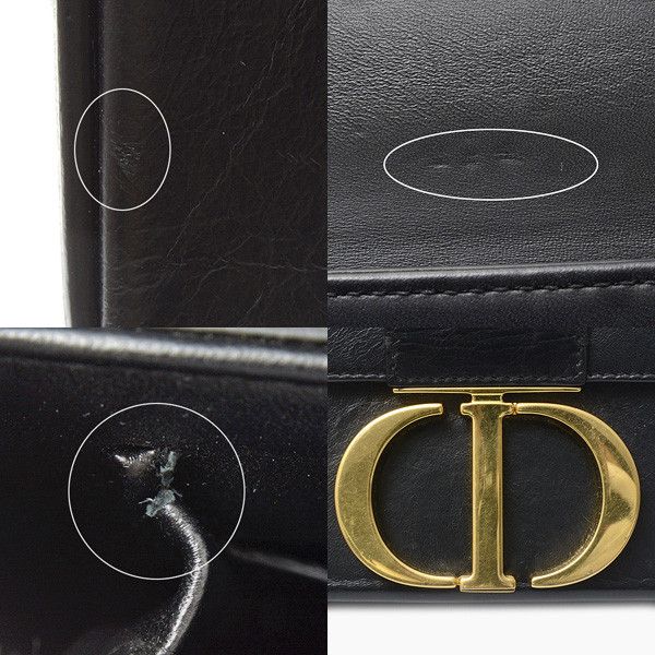 Dior Dior Christian Dior Montaigne 30 Calfskin Box Bag Leather Shoulder Bag 75606 in Great Condition Size ONE SIZE - 7 Thumbnail