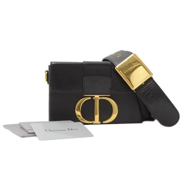 Dior Dior Christian Dior Montaigne 30 Calfskin Box Bag Leather Shoulder Bag 75606 in Great Condition Size ONE SIZE - 10 Thumbnail