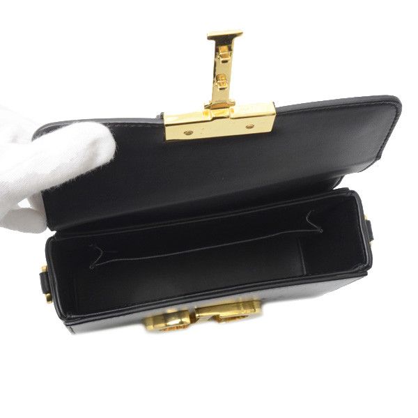 Dior Dior Christian Dior Montaigne 30 Calfskin Box Bag Leather Shoulder Bag 75606 in Great Condition Size ONE SIZE - 4 Thumbnail