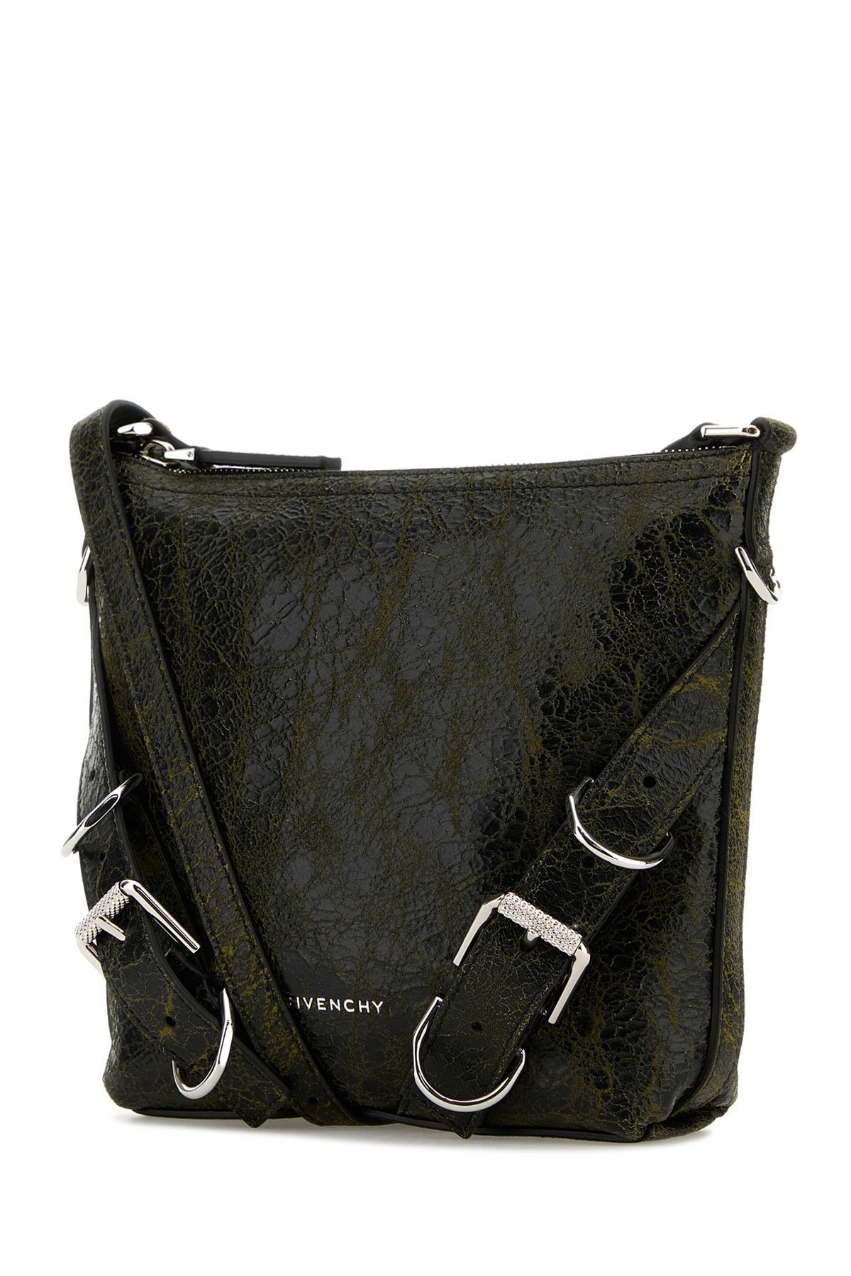 Givenchy Two-Tone Leather Voyou Crossbody Bag Size ONE SIZE - 2 Thumbnail