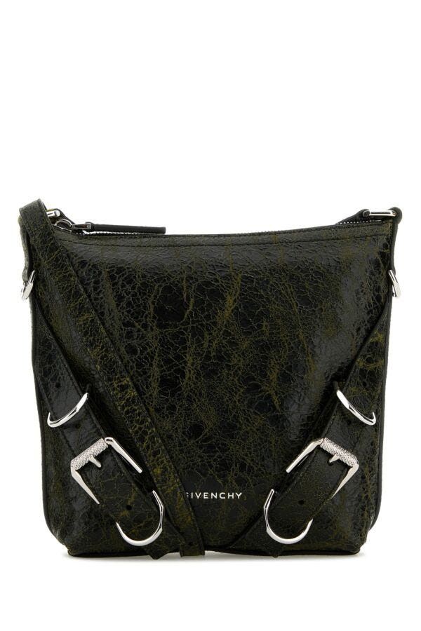 Givenchy Two-Tone Leather Voyou Crossbody Bag Size ONE SIZE - 3 Thumbnail