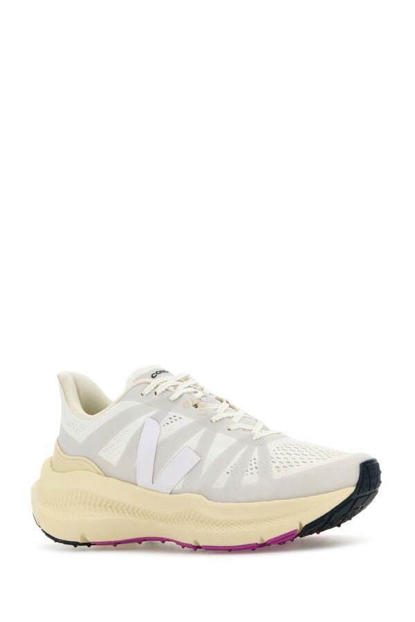 Veja White Fabric Condor 3 Sneakers Size US 11 / EU 44 - 4 Thumbnail