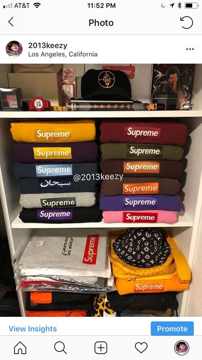 Supreme box logo on sale collection