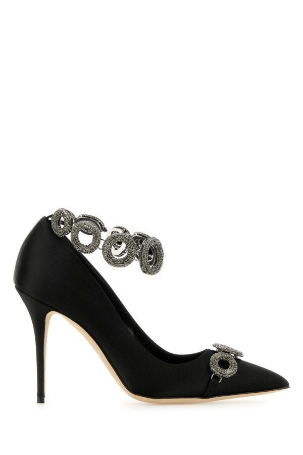 Manolo Blahnik Balvisa Tores Tr Violanta 090 Size US 8 / IT 38 - 3 Thumbnail