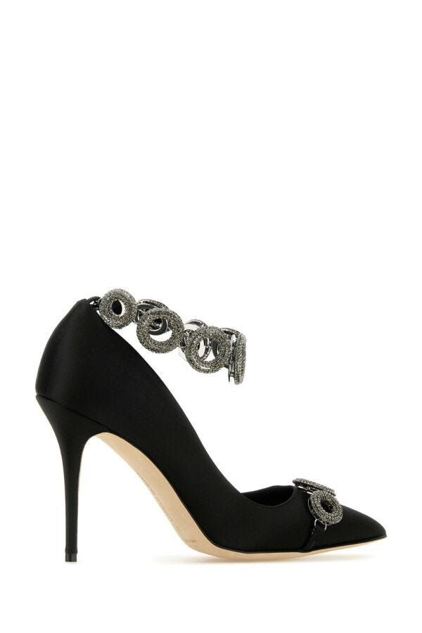 Manolo Blahnik Balvisa Tores Tr Violanta 090 Size US 8 / IT 38 - 5 Thumbnail