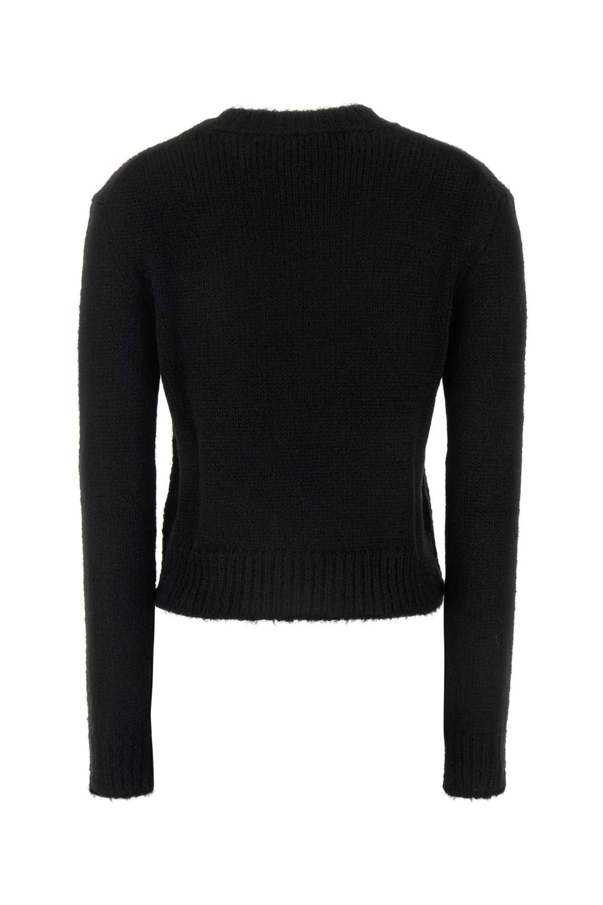 Jil Sander Black Alpaca Blend Sweater | Grailed