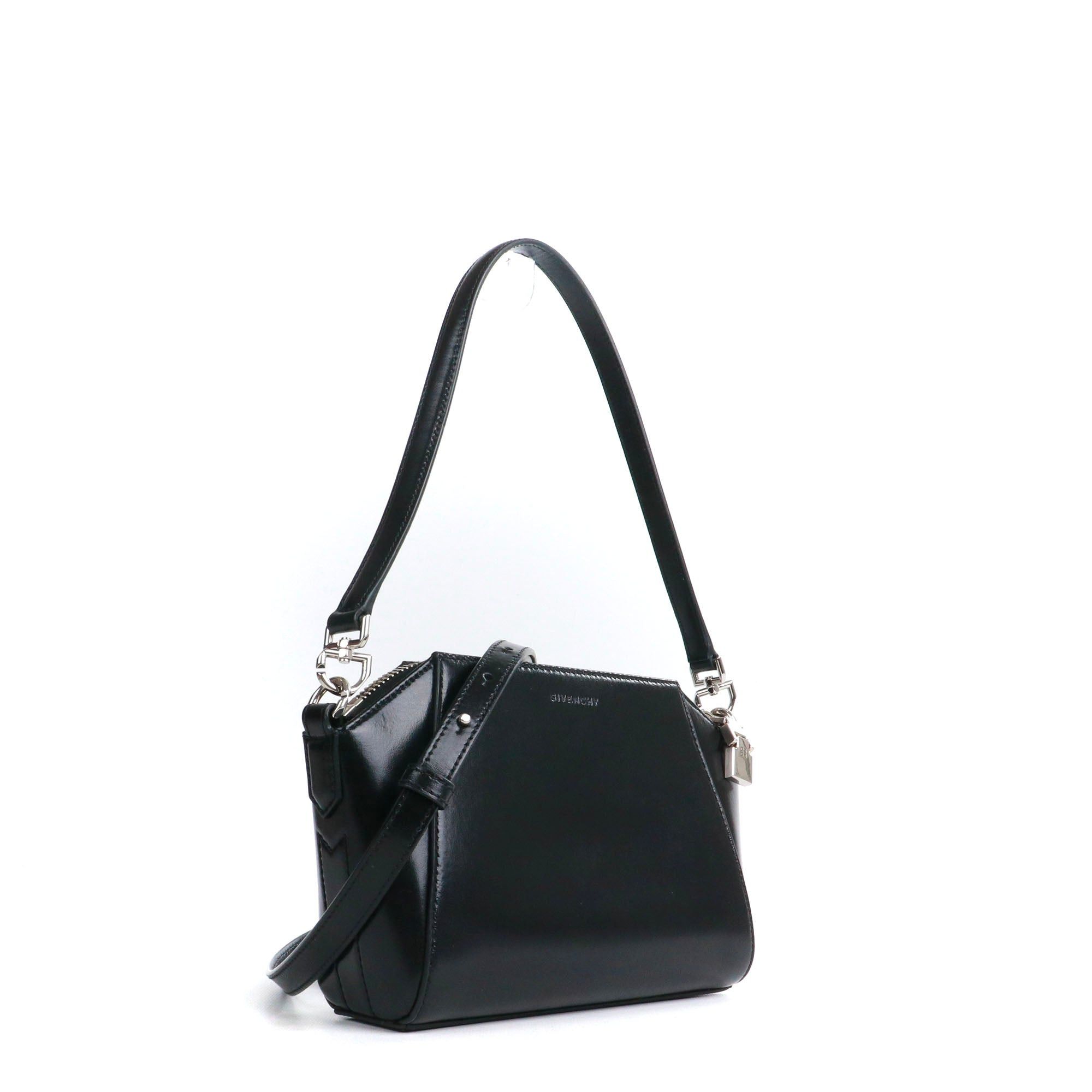 Givenchy GIVENCHY - Givenchy Antigona shoulder bag in black smooth leather Size ONE SIZE - 2 Thumbnail