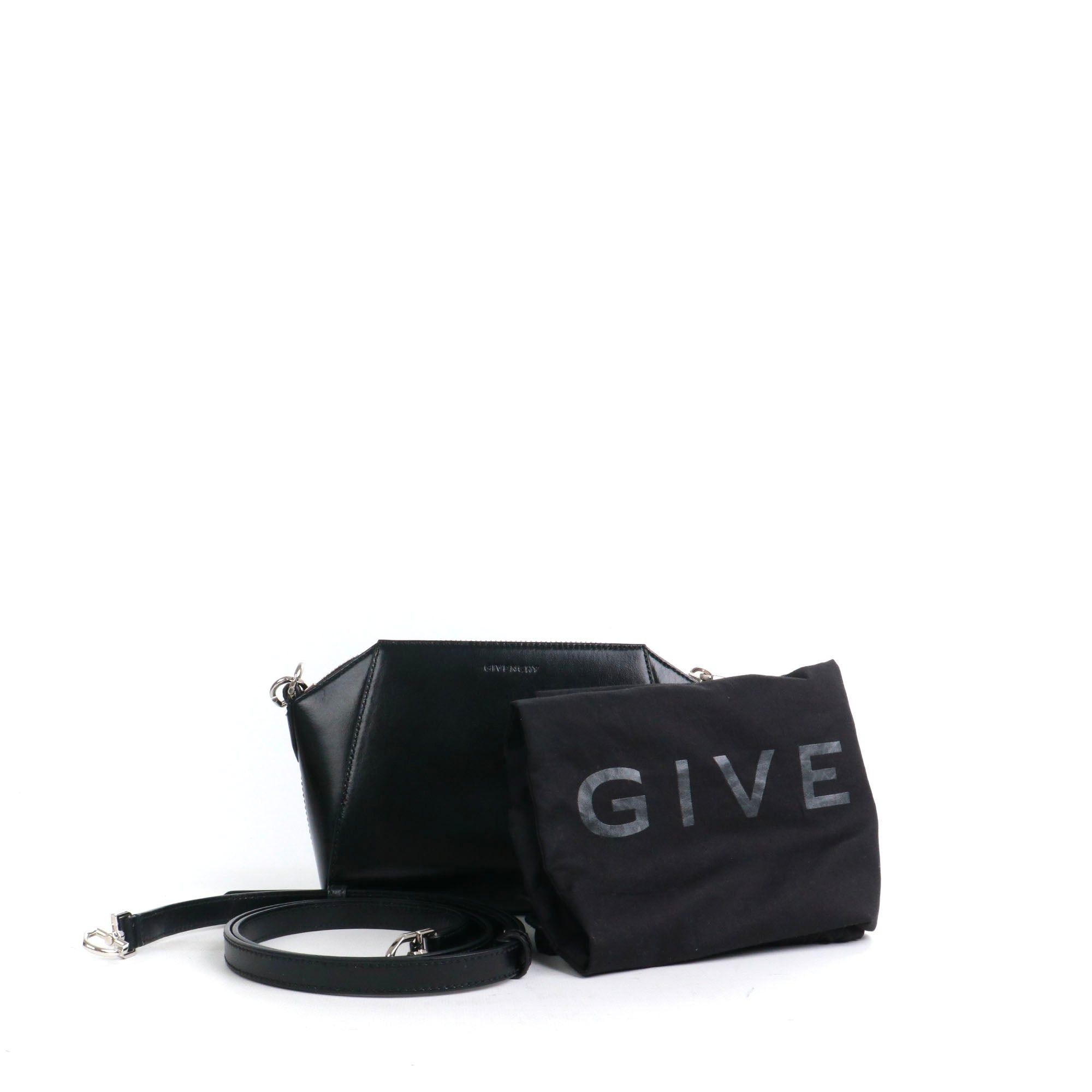 Givenchy GIVENCHY - Givenchy Antigona shoulder bag in black smooth leather Size ONE SIZE - 7 Thumbnail