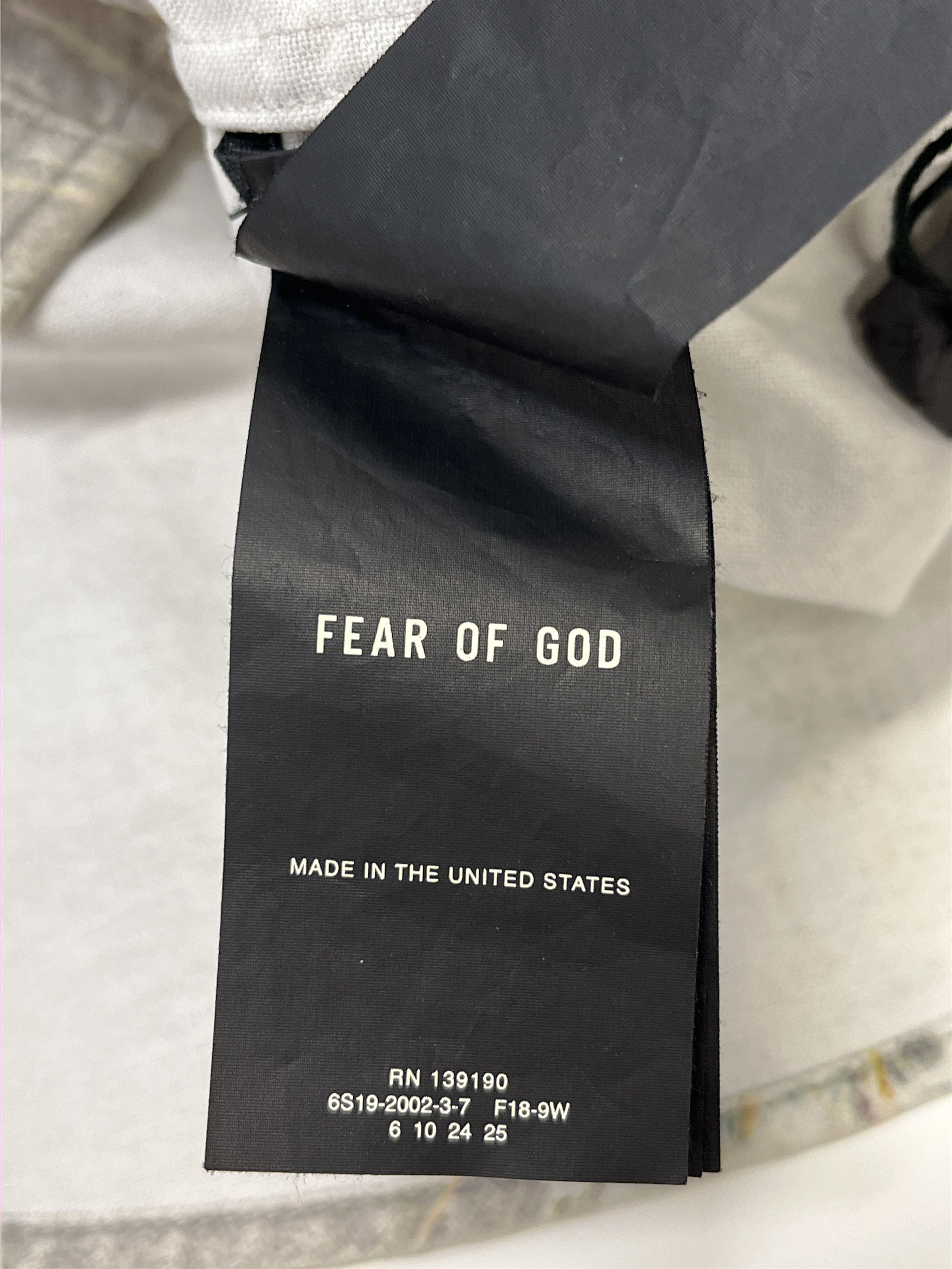 Fear of God Sixth Collection Camo Overshirt Size US S / EU 44-46 / 1 - 5 Thumbnail