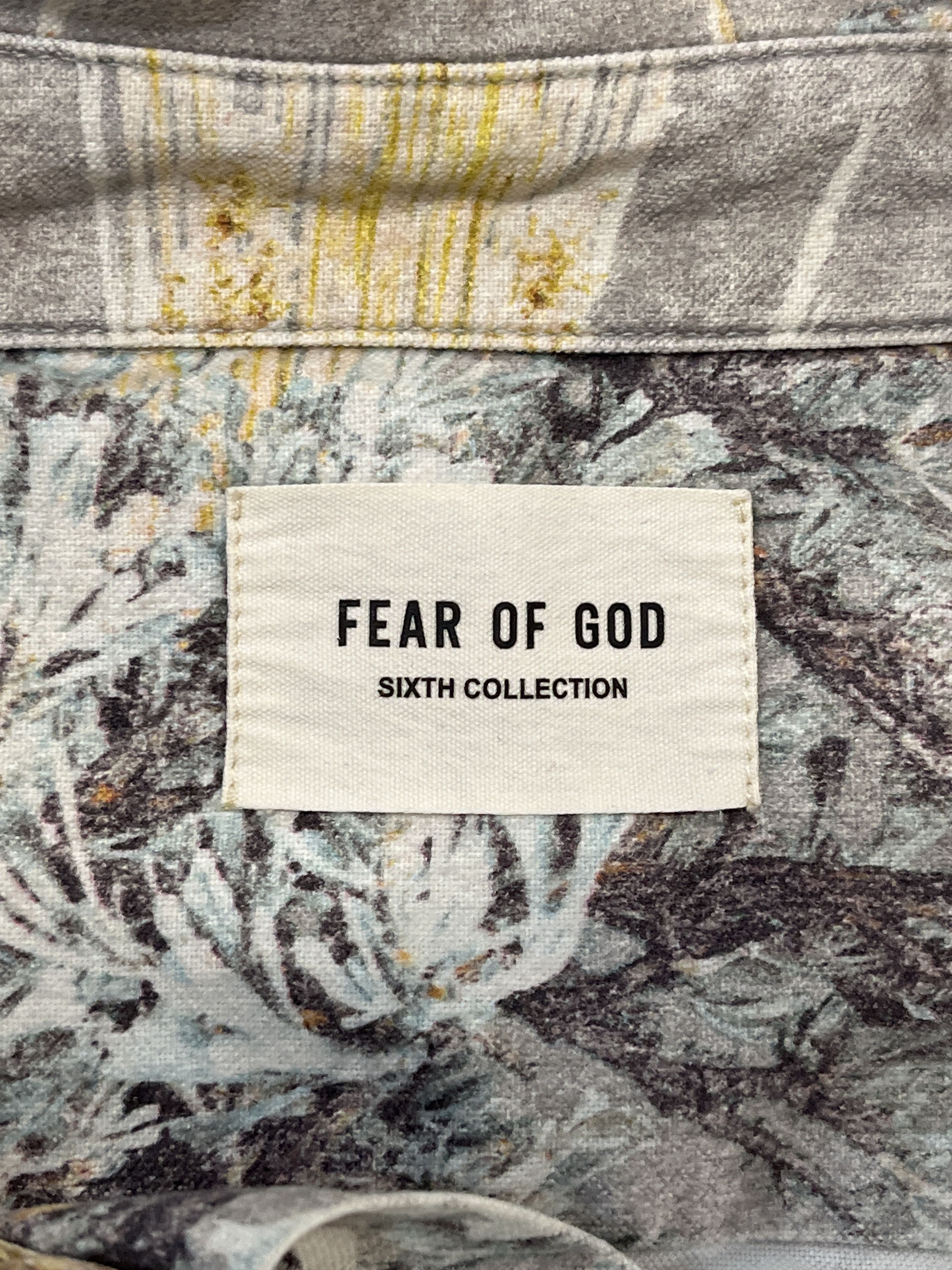 Fear of God Sixth Collection Camo Overshirt Size US S / EU 44-46 / 1 - 3 Thumbnail