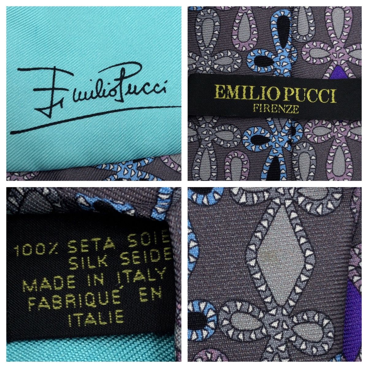 Other Other Emilio Pucci Silk Tie Others Necktie DUTY FREE for USA Size ONE SIZE - 5 Thumbnail