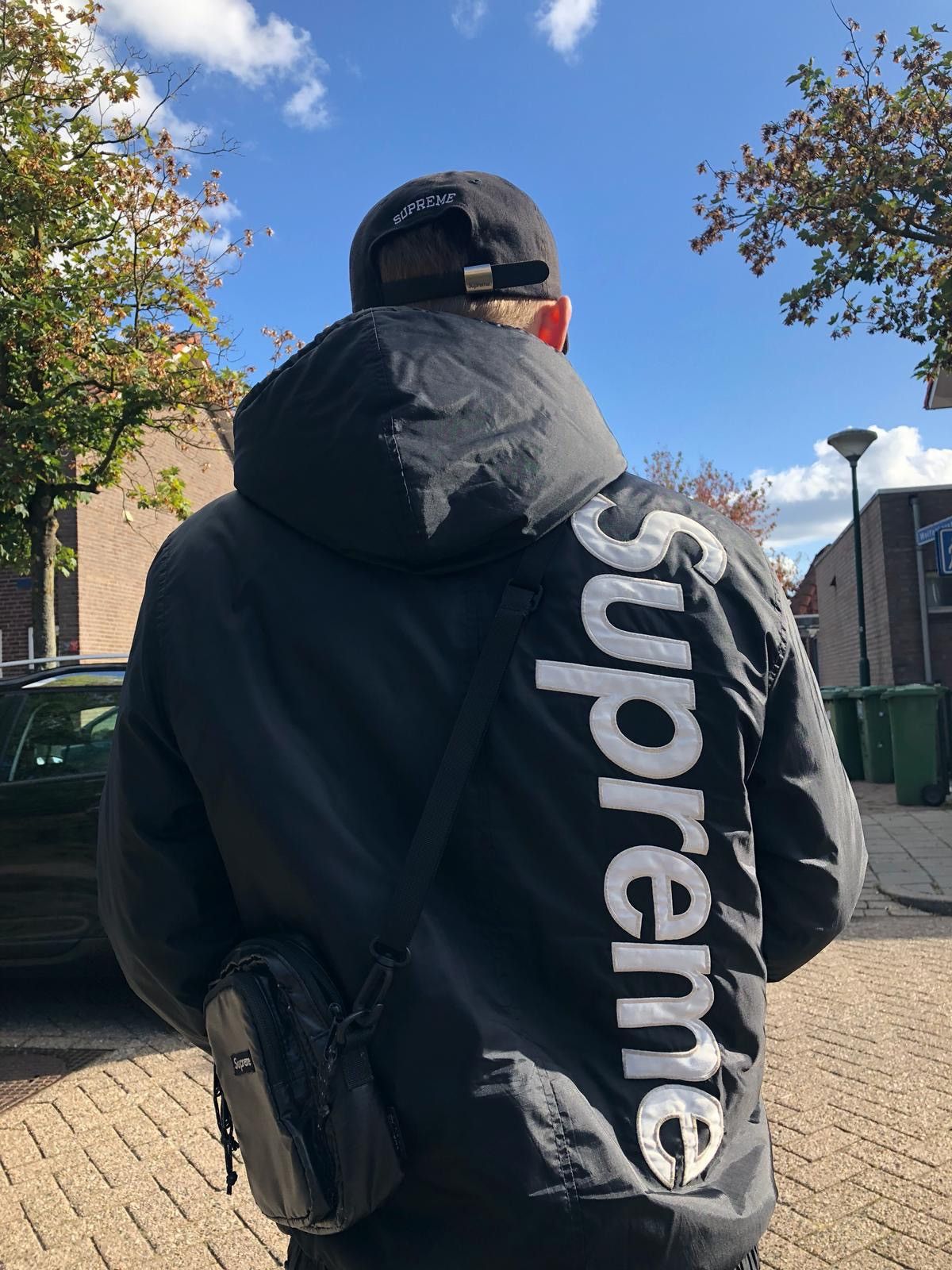 Supreme Supreme 2 Tone Sideline Jacket FW15 Grailed