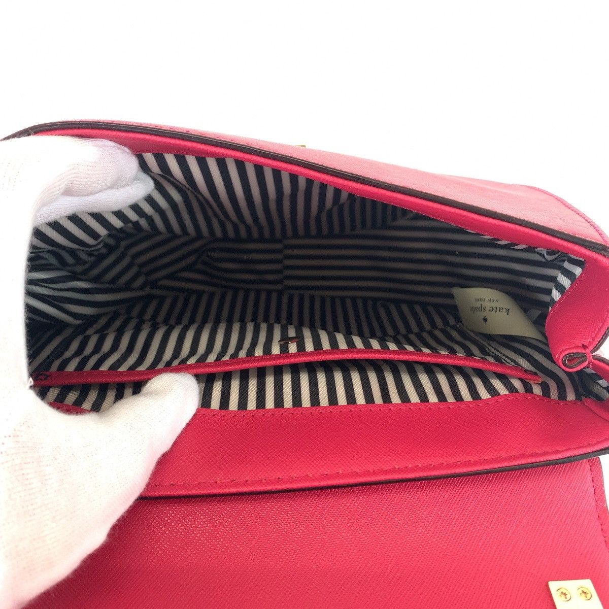 Kate Spade Kate Spade Kate Spade Leather PXRU6912 Shoulder Bag Leather Crossbody Bag PXRU6912 Size ONE SIZE - 9 Thumbnail