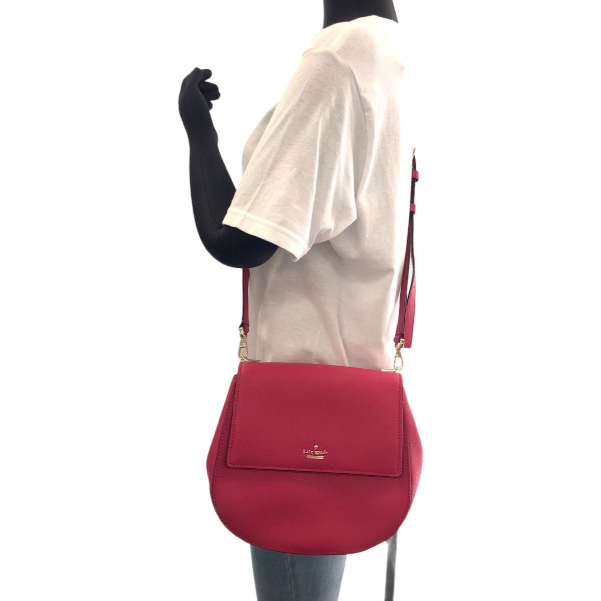 Kate Spade Kate Spade Kate Spade Leather PXRU6912 Shoulder Bag Leather Crossbody Bag PXRU6912 Size ONE SIZE - 7 Thumbnail