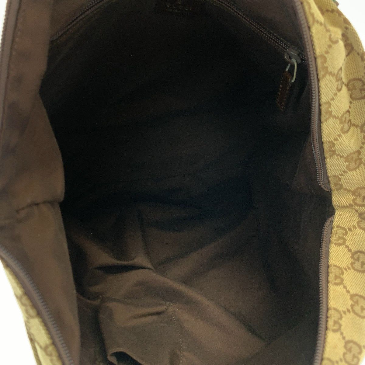 Gucci Gucci Gucci GG Canvas Sherry Line Tote Bag 131231 Canvas Tote Bag 131231 in Very Good Condition Size ONE SIZE - 9 Thumbnail