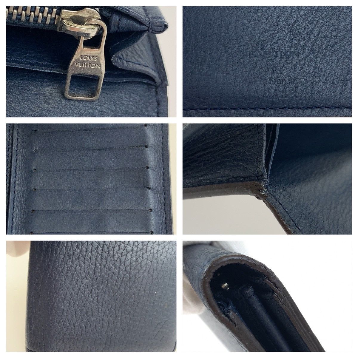 Louis Vuitton Louis Vuitton Louis Vuitton Taurillon Leather Portefeuille Brazza Long Wallet M58818 Leather Long Wallet M58818 in Very Good Condition Size ONE SIZE - 7 Thumbnail
