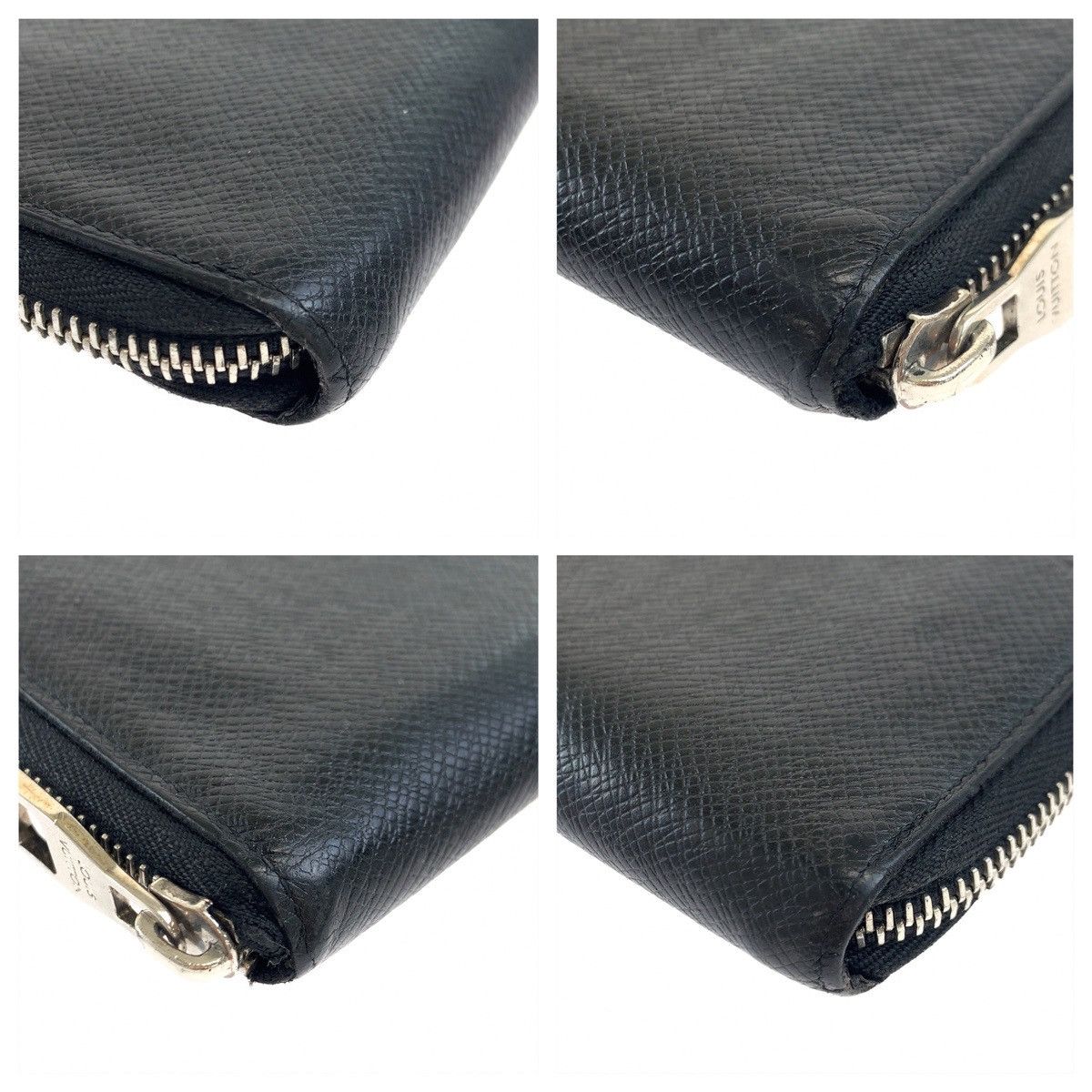 Louis Vuitton Louis Vuitton Louis Vuitton Taiga Leather Zippy Wallet Vertical M30503 Leather Long Wallet M30503 in Very Good Condition Size ONE SIZE - 4 Thumbnail