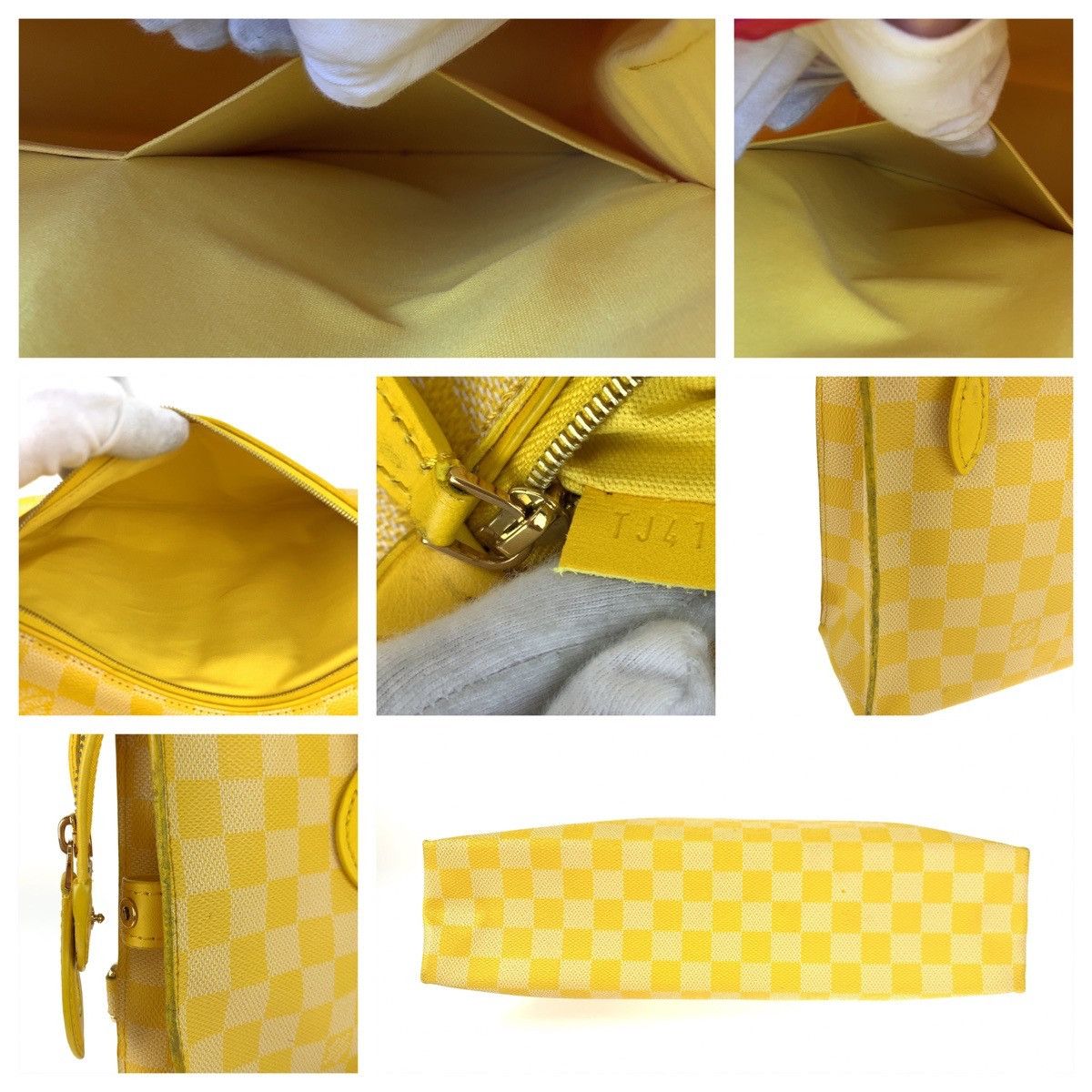 Louis Vuitton Louis Vuitton Louis Vuitton Damier Mobile PVC Shoulder Bag N41305 Canvas Shoulder Bag N41305 in Very Good Condition Size ONE SIZE - 6 Thumbnail