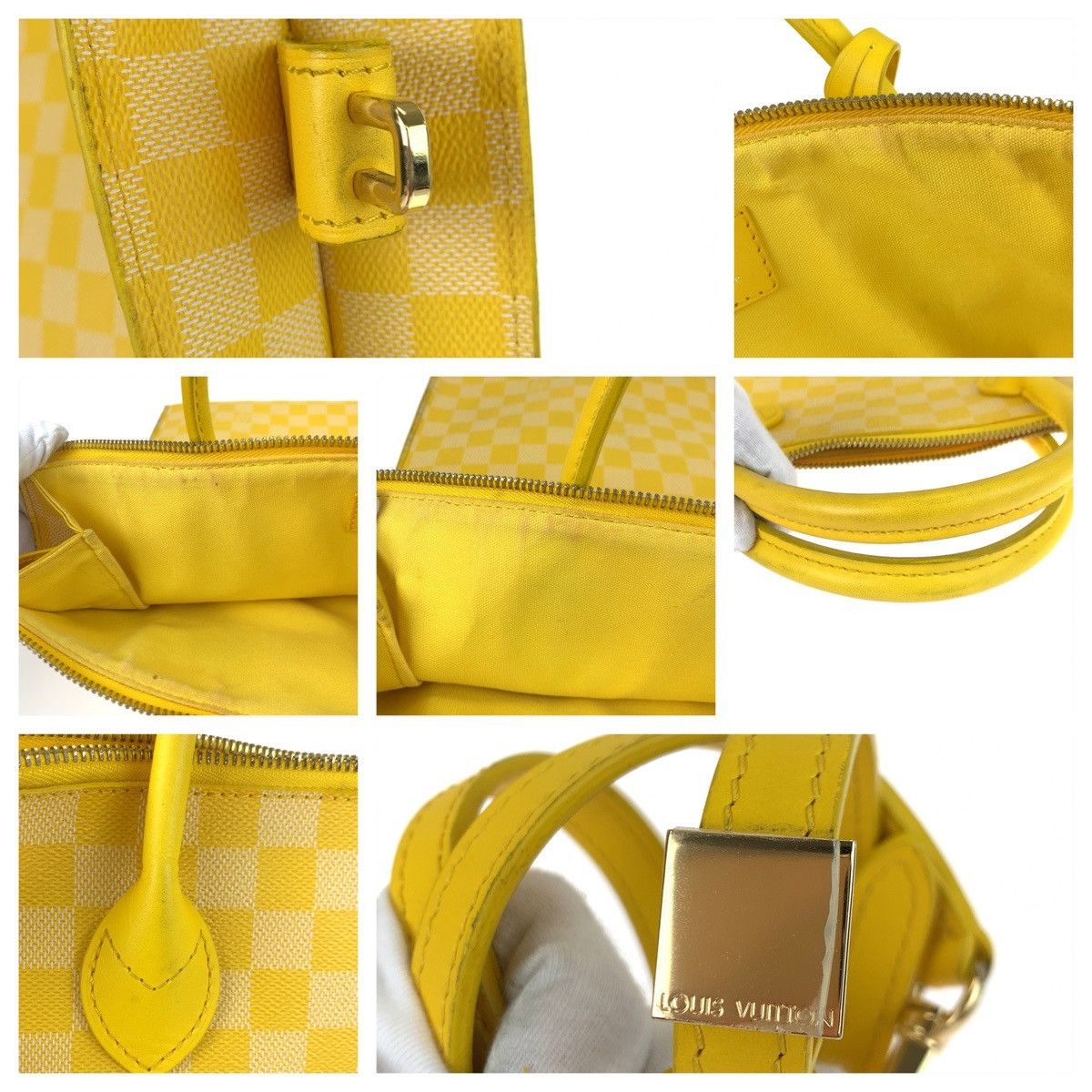 Louis Vuitton Louis Vuitton Louis Vuitton Damier Mobile PVC Shoulder Bag N41305 Canvas Shoulder Bag N41305 in Very Good Condition Size ONE SIZE - 5 Thumbnail