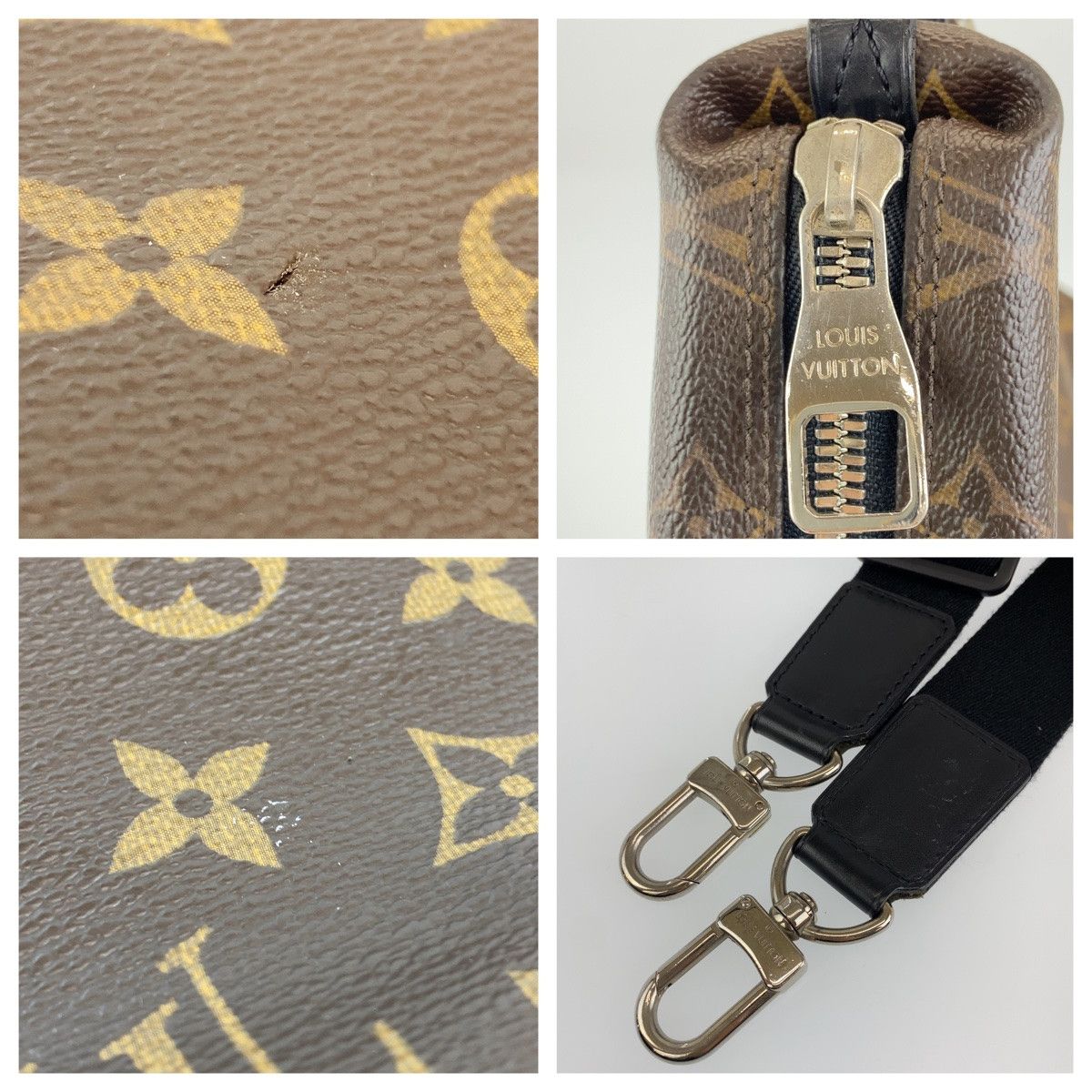 Louis Vuitton Louis Vuitton Louis Vuitton Monogram Kitan Tote Bag M40388 Canvas Tote Bag M40388 in Very Good Condition Size ONE SIZE - 6 Thumbnail