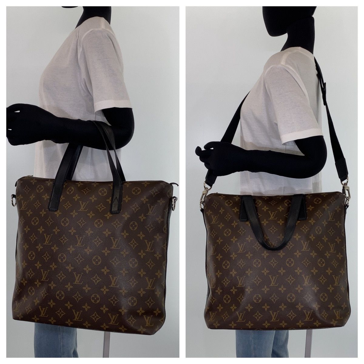 Louis Vuitton Louis Vuitton Louis Vuitton Monogram Kitan Tote Bag M40388 Canvas Tote Bag M40388 in Very Good Condition Size ONE SIZE - 7 Thumbnail