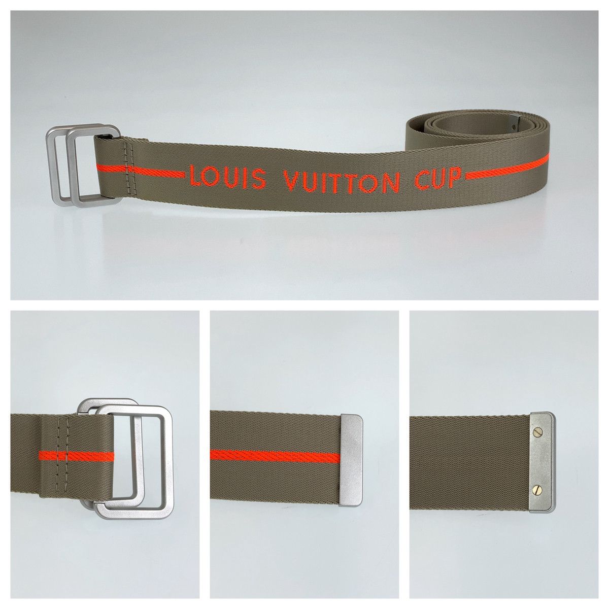 Louis Vuitton Louis Vuitton Louis Vuitton Canvas Belt Louis Vuitton Cup 404052 Canvas Belt 404052 in Very Good Condition Size ONE SIZE - 3 Thumbnail