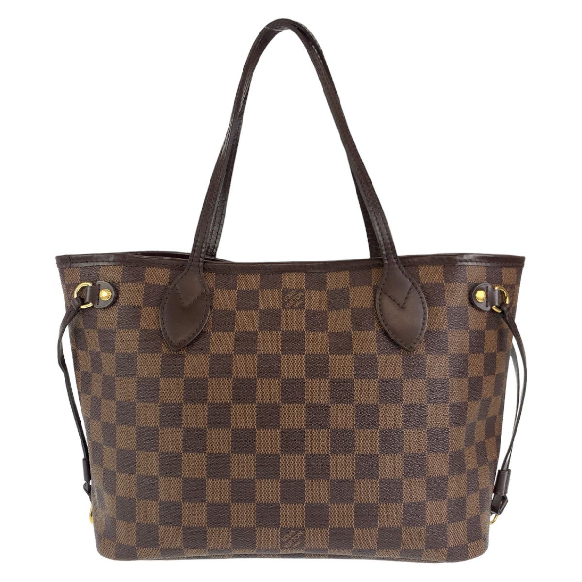 Louis Vuitton Louis Vuitton Louis Vuitton Damier Neverfull PM Tote Bag with Pouch N41359 Canvas Tote Bag N41359 in Very Good Condition Size ONE SIZE - 3 Thumbnail