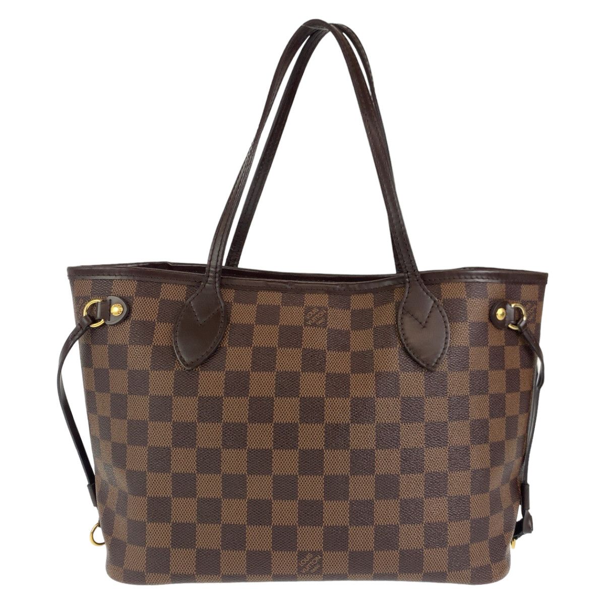 Louis Vuitton Louis Vuitton Louis Vuitton Damier Neverfull PM Tote Bag with Pouch N41359 Canvas Tote Bag N41359 in Very Good Condition Size ONE SIZE - 2 Thumbnail