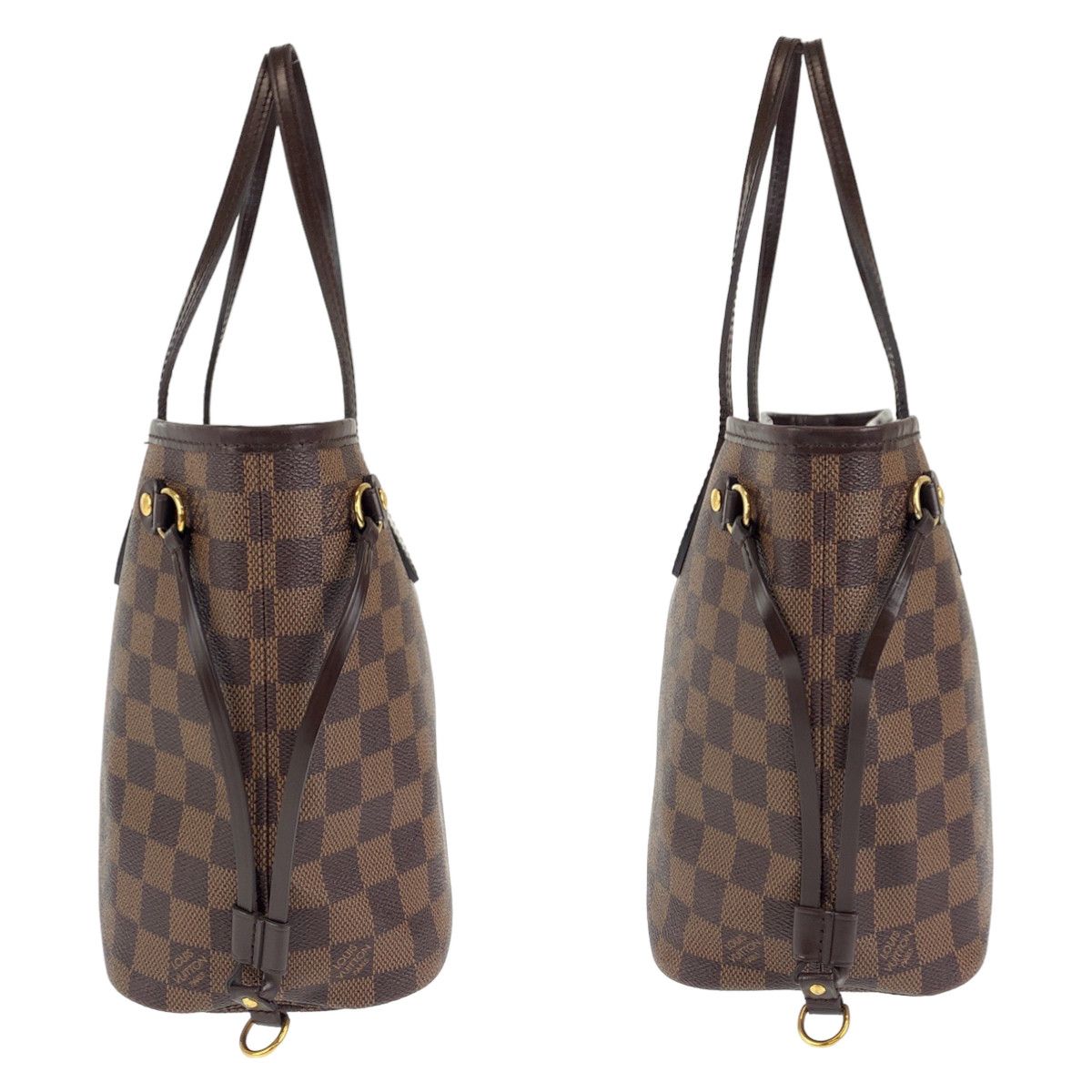 Louis Vuitton Louis Vuitton Louis Vuitton Damier Neverfull PM Tote Bag with Pouch N41359 Canvas Tote Bag N41359 in Very Good Condition Size ONE SIZE - 8 Thumbnail