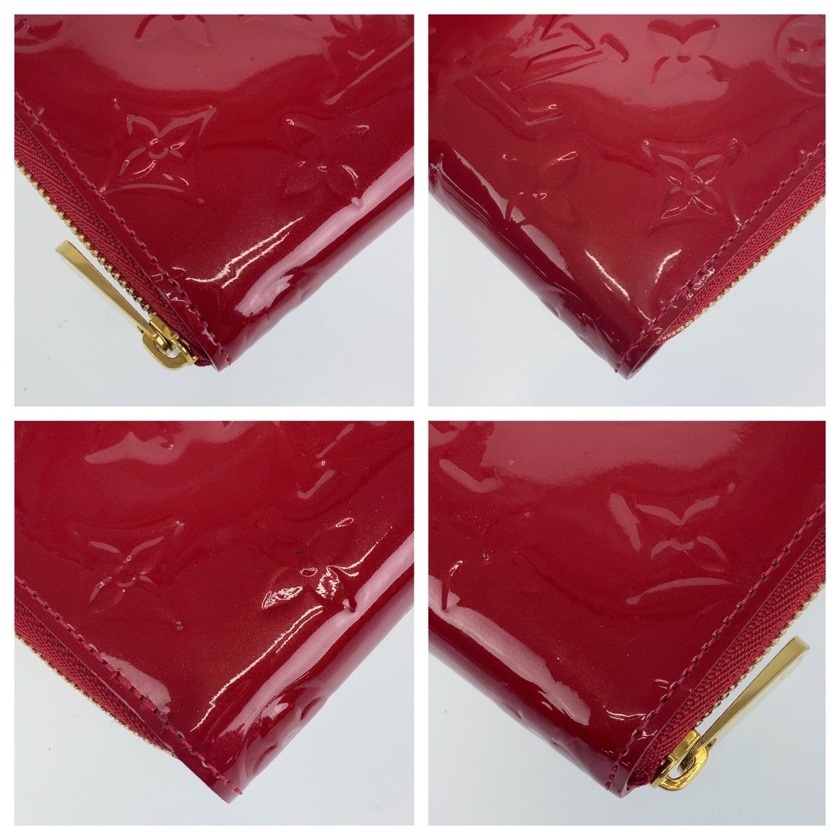 Louis Vuitton Louis Vuitton Louis Vuitton Vernis Coin Card Case M93608 Leather Card Case M93608 in Very Good Condition Size ONE SIZE - 4 Thumbnail