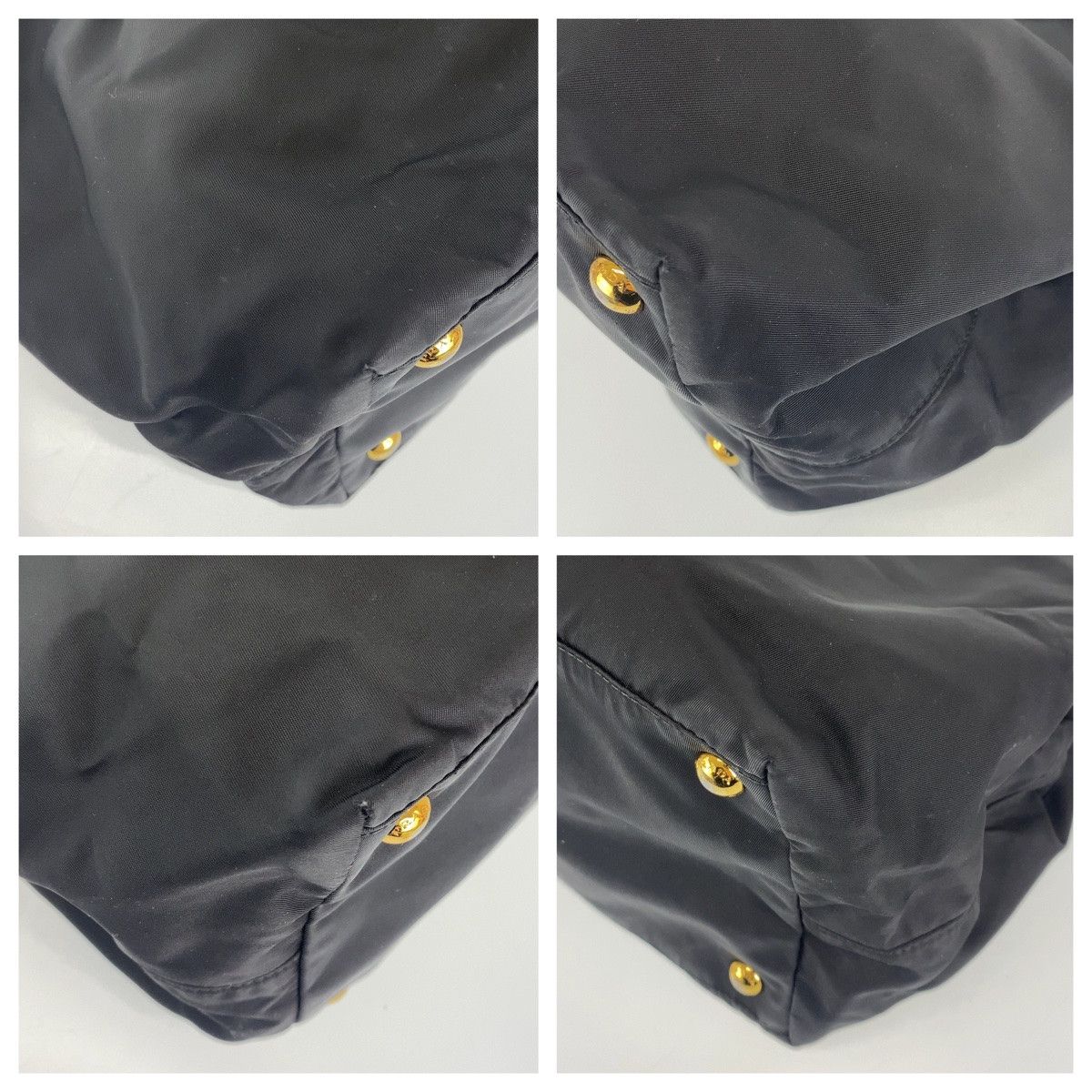 Prada Prada Prada Nylon Tessuto Ribbon Tote Bag BN1601 Canvas Tote Bag BN1601 in Very Good Condition Size ONE SIZE - 3 Thumbnail