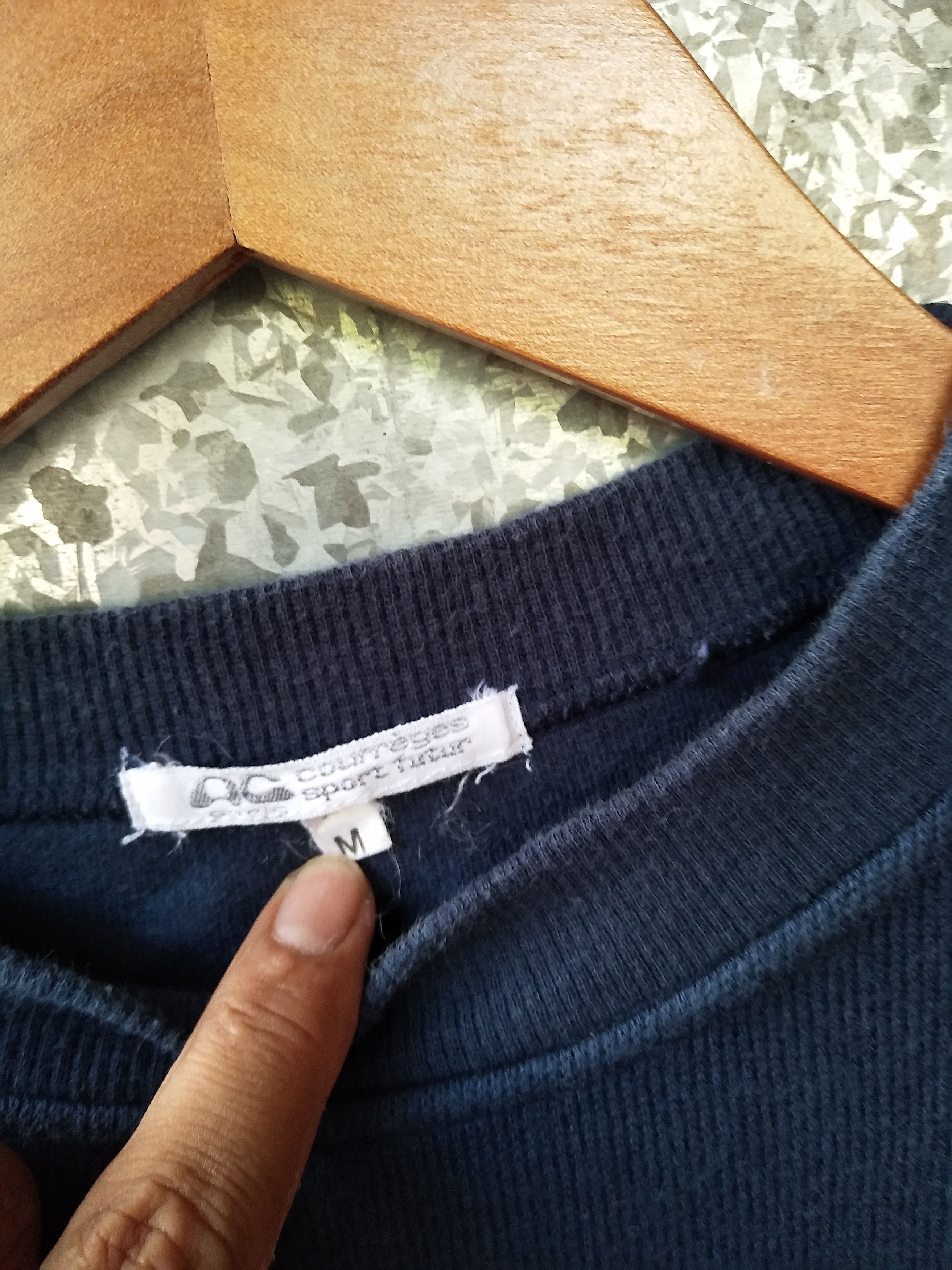 Courreges Courreges sweatshirt nice design made in japan Size US M / EU 48-50 / 2 - 4 Thumbnail