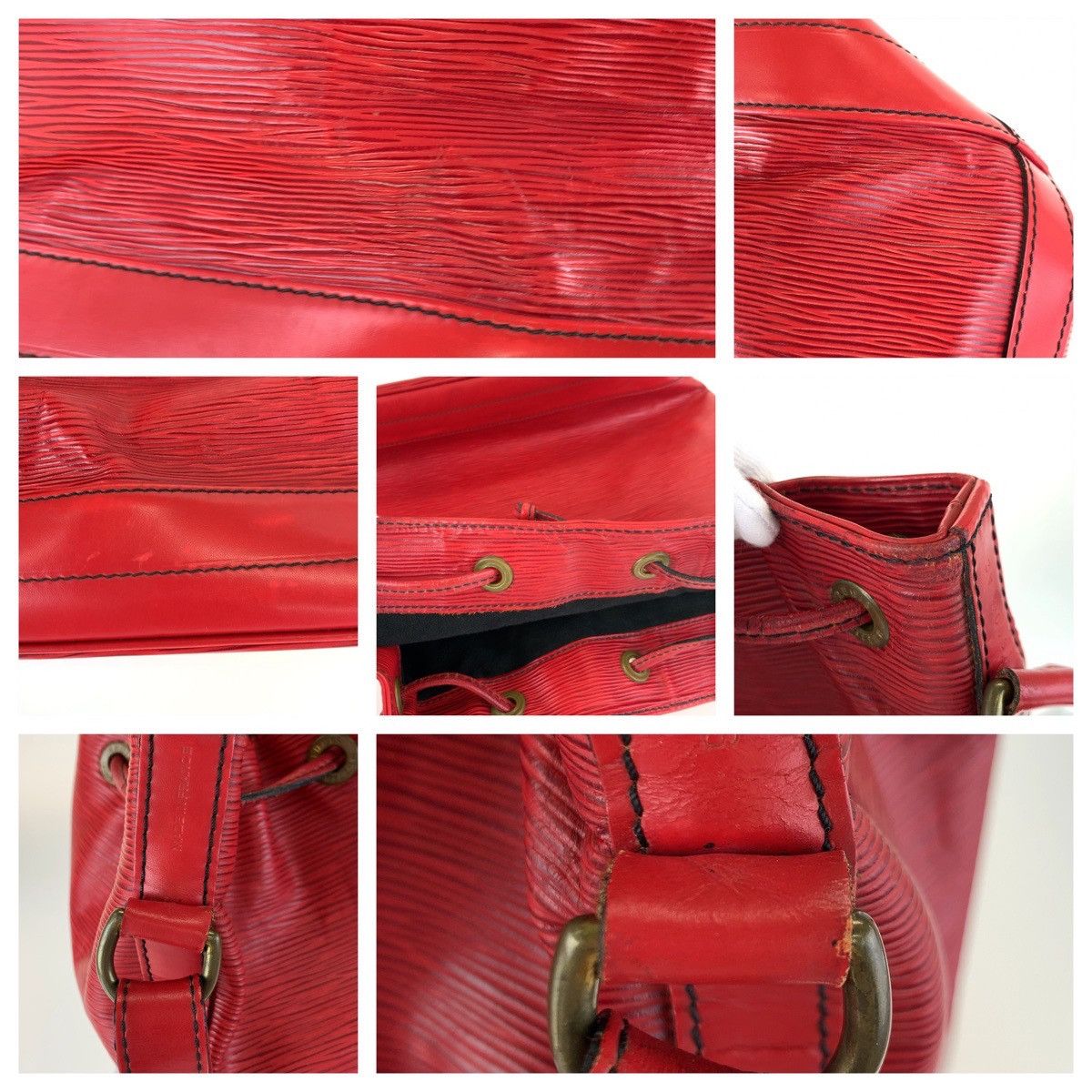Louis Vuitton Louis Vuitton Louis Vuitton Epi Noe Grain Leather Shoulder Bag M44007 Leather Shoulder Bag M44007 in Very Good Condition Size ONE SIZE - 5 Thumbnail
