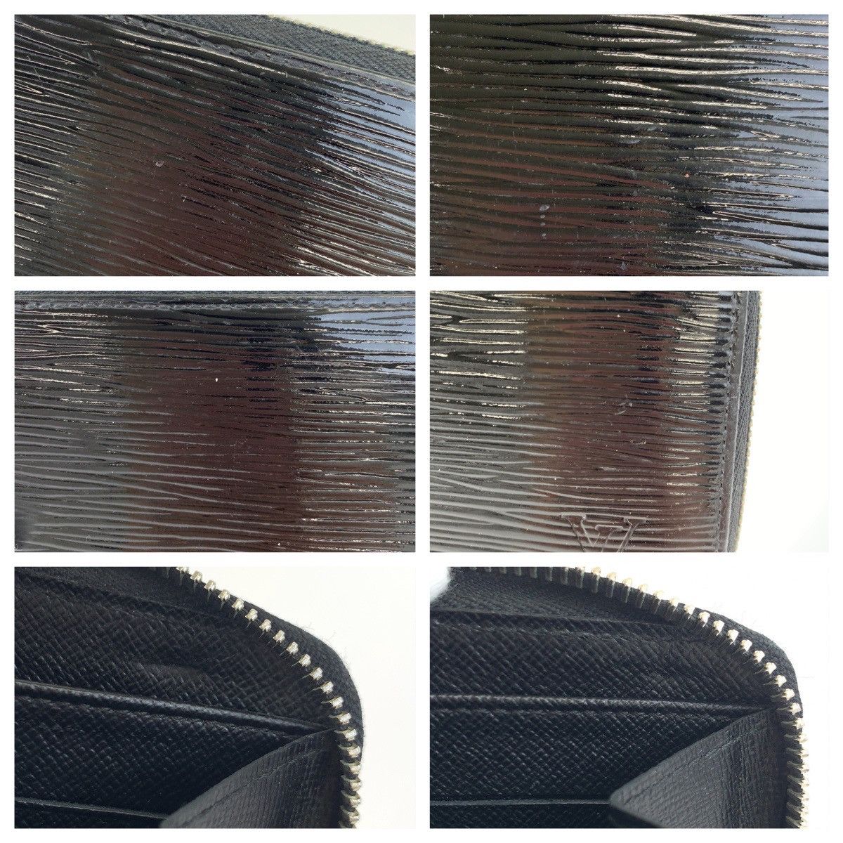 Louis Vuitton Louis Vuitton Louis Vuitton Epi Zippy Wallet Black Leather Leather Long Wallet M6007N Size ONE SIZE - 7 Thumbnail