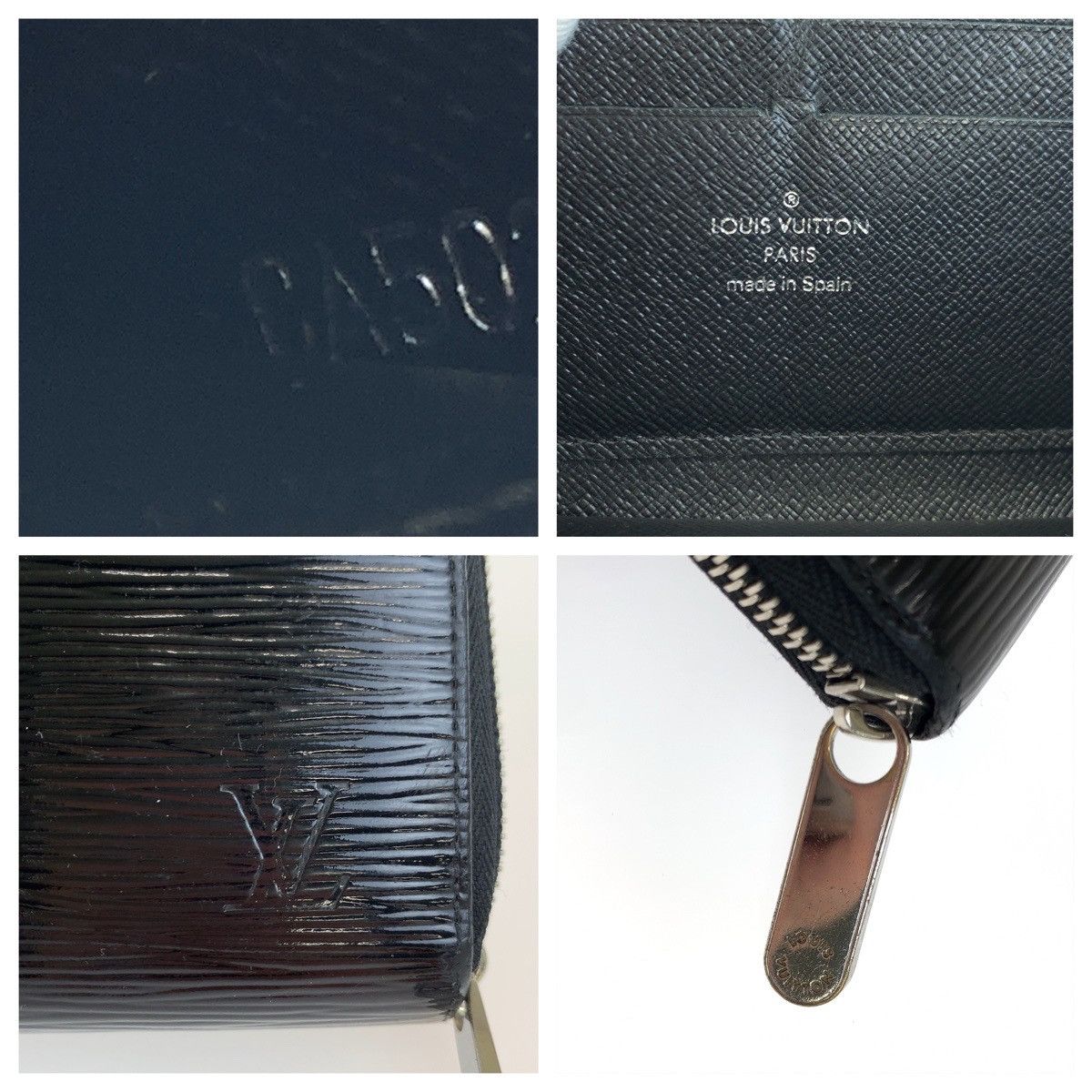 Louis Vuitton Louis Vuitton Louis Vuitton Epi Zippy Wallet Black Leather Leather Long Wallet M6007N Size ONE SIZE - 6 Thumbnail