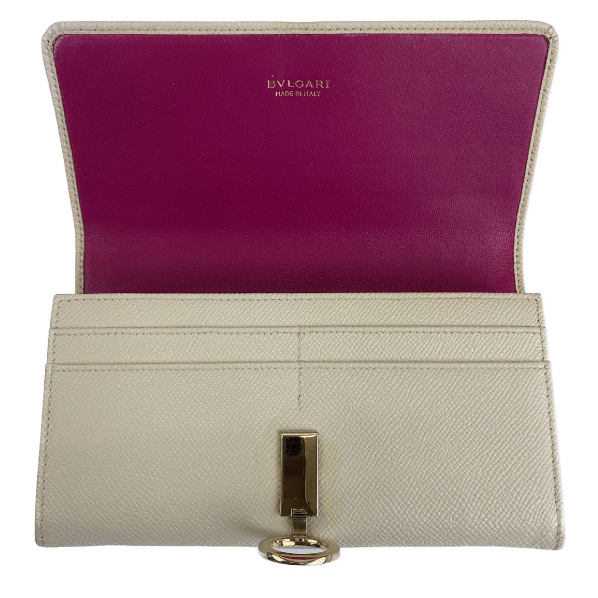 Bvlgari Bvlgari Bvlgari Leather Large Wallet 404032 Leather Long Wallet Size ONE SIZE - 3 Thumbnail