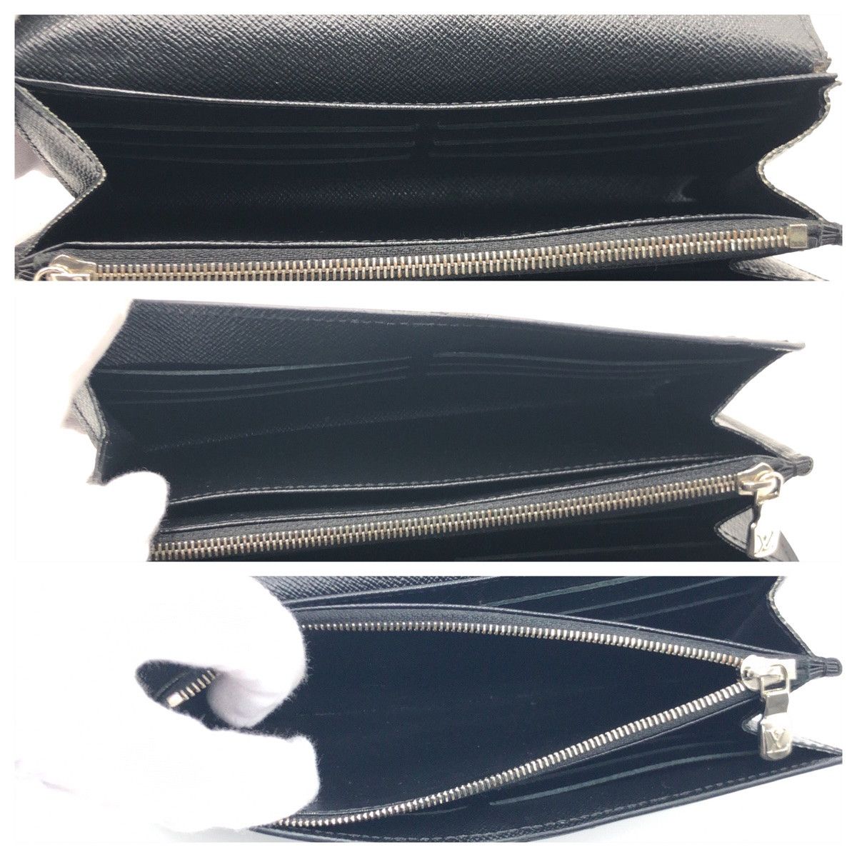 Louis Vuitton Louis Vuitton Louis Vuitton Grain Leather Long Wallet M60582 Leather Long Wallet M60582 in Very Good Condition Size ONE SIZE - 7 Thumbnail
