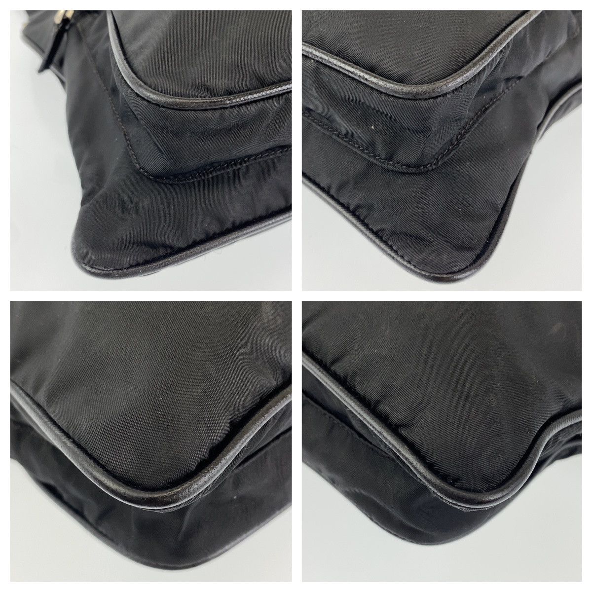 Prada Prada Prada Nylon Tessuto Shoulder Bag 404224 Canvas Crossbody Bag 404224 in Very Good Condition Size ONE SIZE - 3 Thumbnail