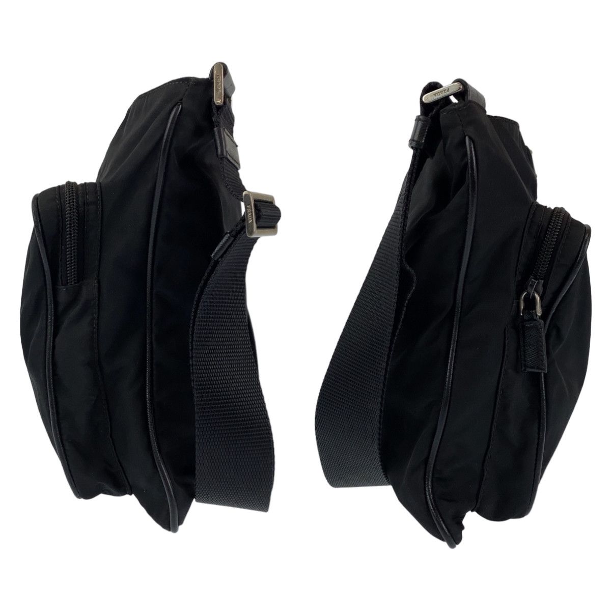 Prada Prada Prada Nylon Tessuto Shoulder Bag 404224 Canvas Crossbody Bag 404224 in Very Good Condition Size ONE SIZE - 7 Thumbnail