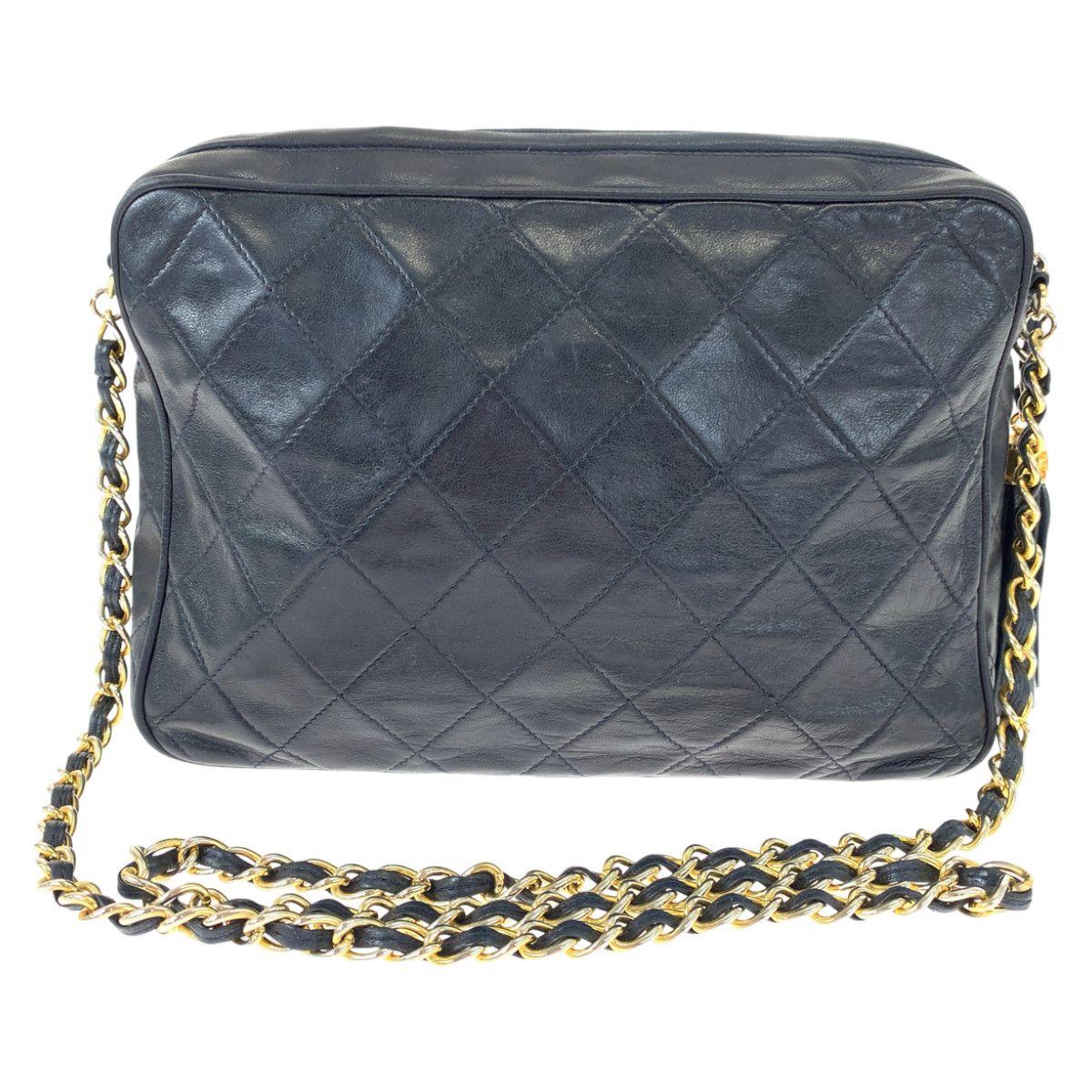 Chanel Chanel Chanel Vintage Lambskin Matelasse Tassel Shoulder Bag Leather Crossbody Bag 086**** Size ONE SIZE - 2 Thumbnail