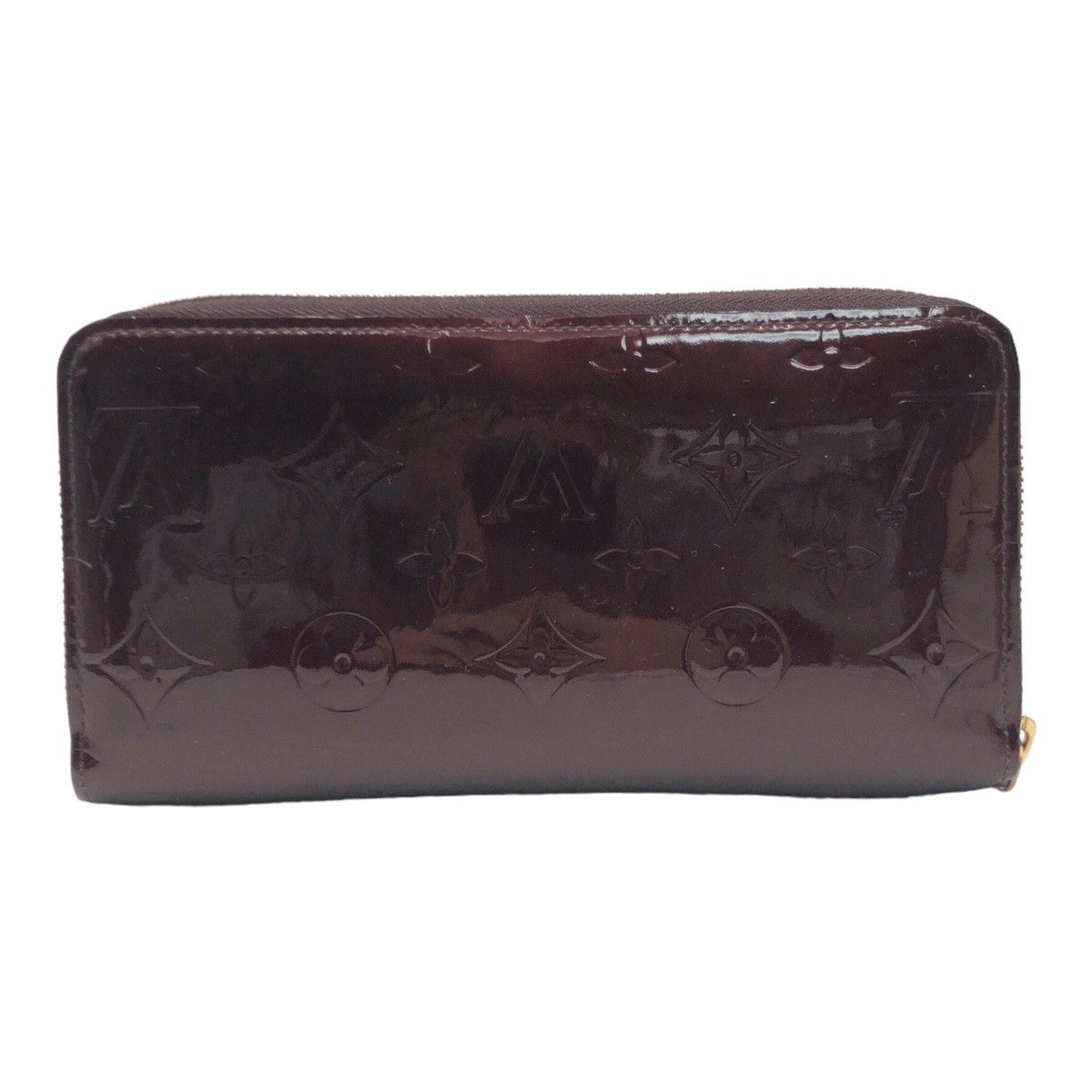 Louis Vuitton Louis Vuitton Louis Vuitton Patent Leather Zippy Wallet M93522 Leather Long Wallet M93522 Size ONE SIZE - 2 Thumbnail