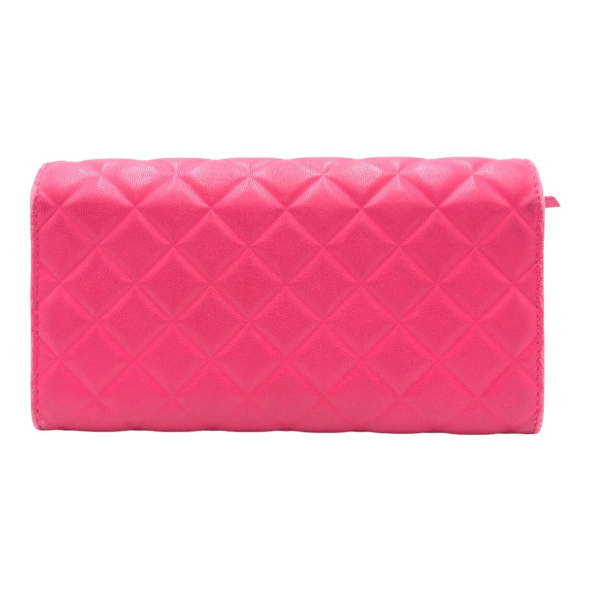 Chanel Chanel Chanel Matelasse Lambskin Long Wallet 404913 Leather Long Wallet 404913 in Very Good Condition Size ONE SIZE - 2 Thumbnail
