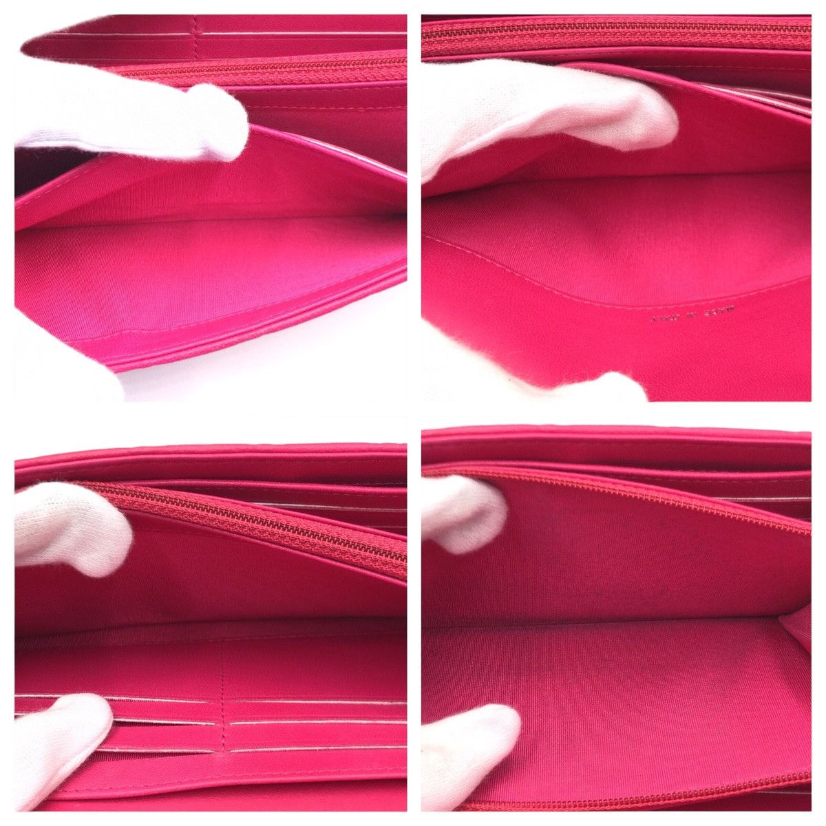 Chanel Chanel Chanel Matelasse Lambskin Long Wallet 404913 Leather Long Wallet 404913 in Very Good Condition Size ONE SIZE - 6 Thumbnail
