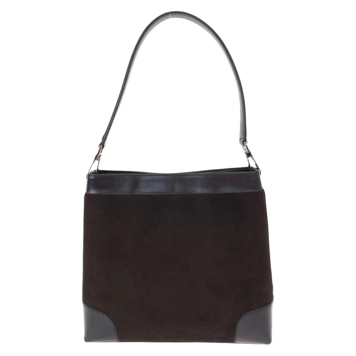 Gucci Gucci Gucci Brown Suede Shoulder Bag 33900 Leather Crossbody Bag 33900 in Very Good Condition Size ONE SIZE - 2 Thumbnail