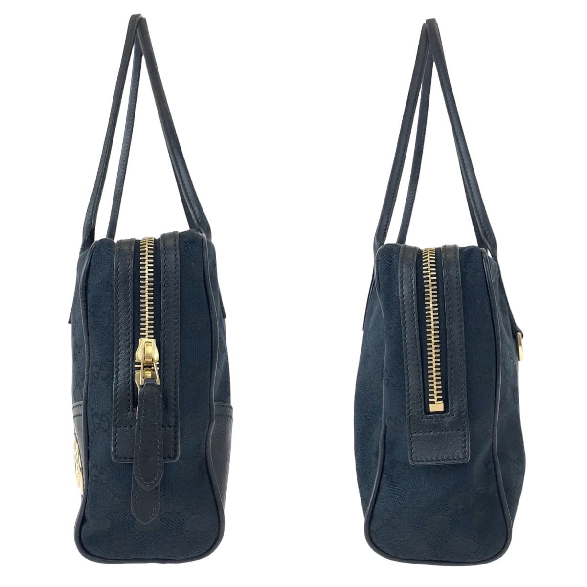 Gucci Gucci Gucci New Britt Interlocking Sherry GG Canvas Leather Tote Bag 169971 Canvas Tote Bag 169971 in Very Good Condition Size ONE SIZE - 8 Thumbnail
