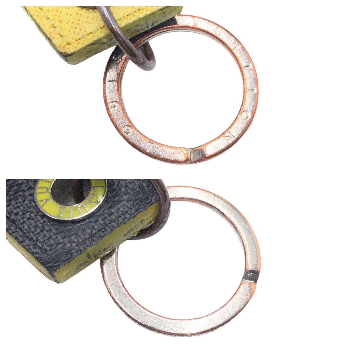 Louis Vuitton Louis Vuitton Louis Vuitton Damier Graphite Key Holder M67215 Canvas Key Holder M67215 in Very Good Condition Size ONE SIZE - 6 Thumbnail