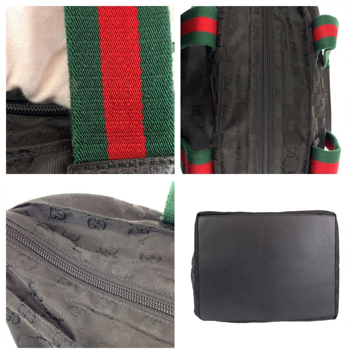 Gucci Gucci Gucci Nylon Sherry Line Handbag 131231 Canvas Handbag 131231 in Great Condition Size ONE SIZE - 6 Thumbnail