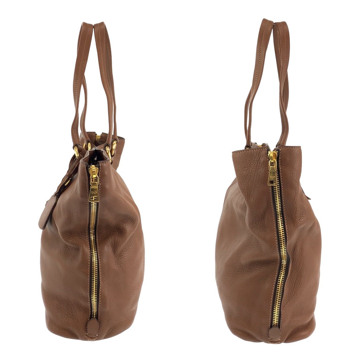 Prada Prada Prada VITELLO DAINO Leather Tote Bag BR4385 Leather Tote Bag BR4385 in Very Good Condition Size ONE SIZE - 8 Thumbnail